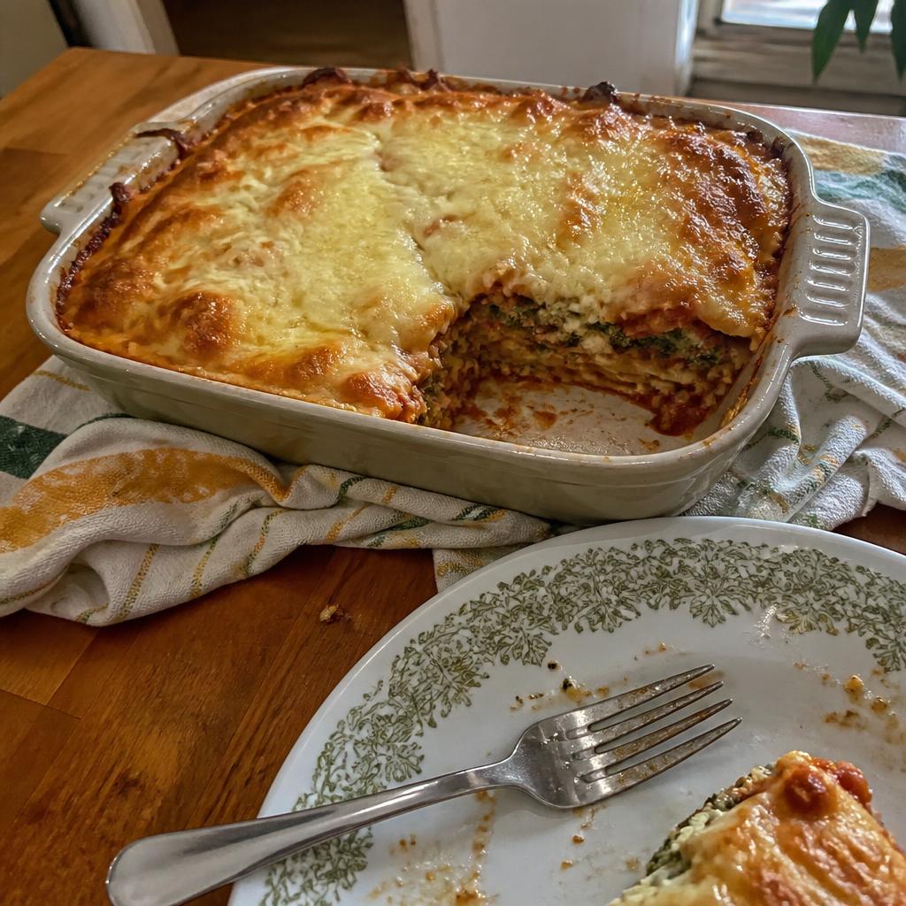 Groenten-lasagne